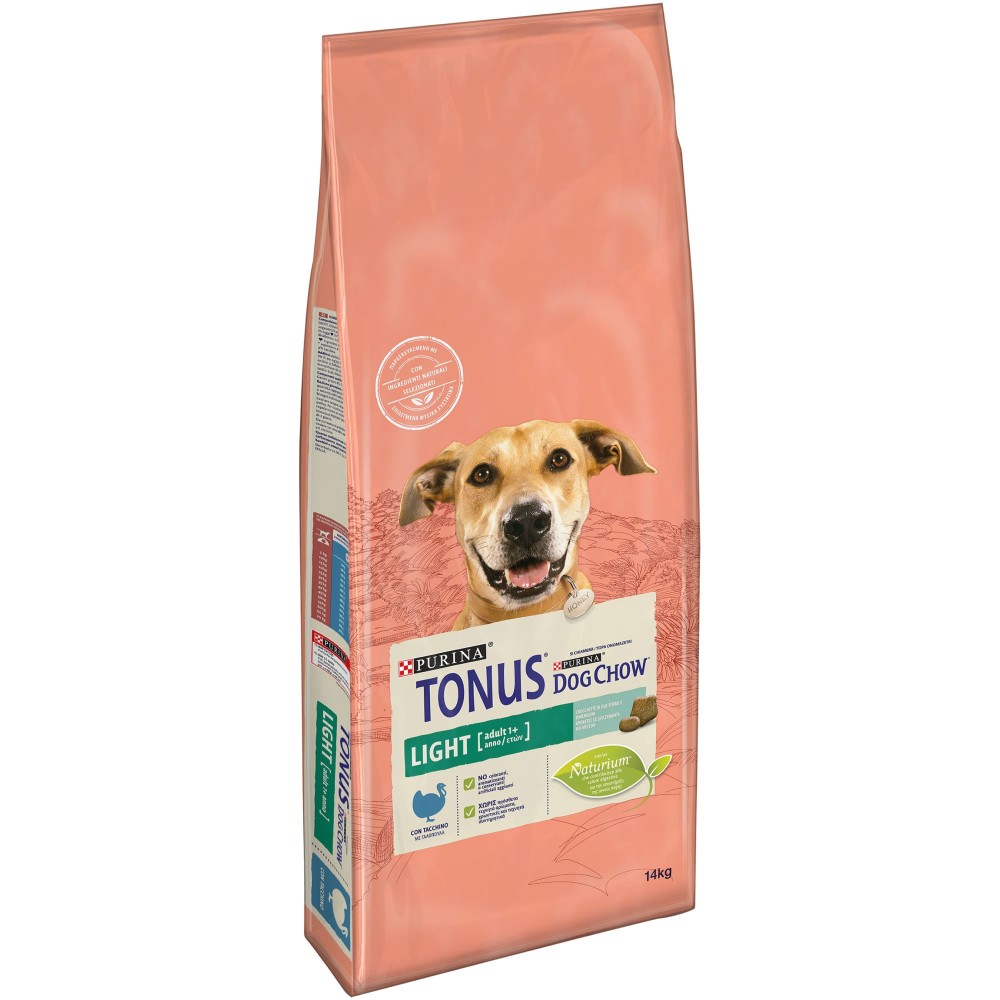 Tonus dog chow adult light turkey 14kgr