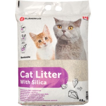 Cat Litter Blend with Silica 15kgr