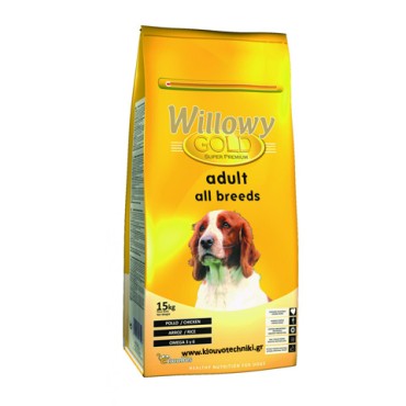 WILLOWY GOLD ADULT ALL BREEDS 15KG